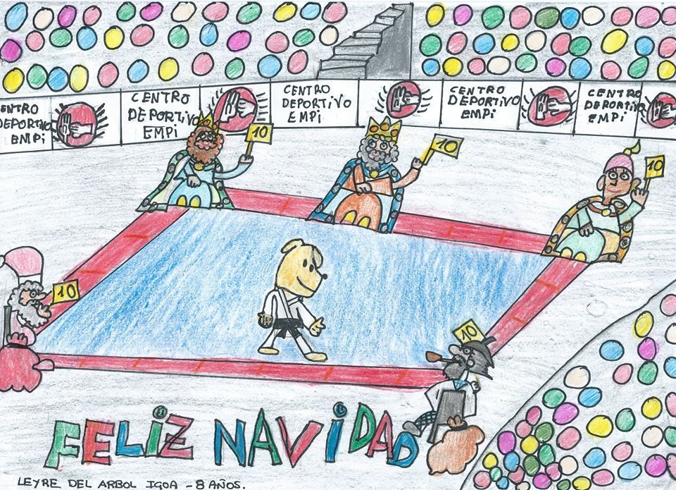 Una Karateka Navarra gana un Concurso de Dibujo de la RFEK